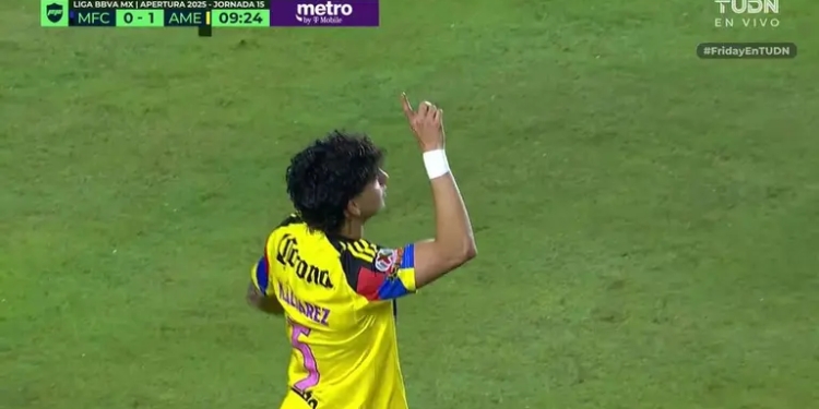 Golazo de Kevin Álvarez: Un Zapatazo al Ángulo que Enciende la Liga MX