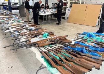 Incautación de 400 armas en Texas: armas de fuego rumbo a México en operativo bilateral