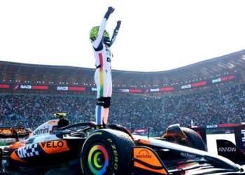 Autódromo Hermanos Rodríguez durante el GP de México.