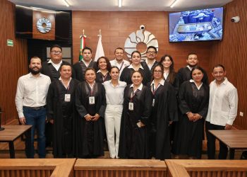 Inauguran la sala oral del nuevo Modelo Homologado de Justicia Cívica en Benito Juárez