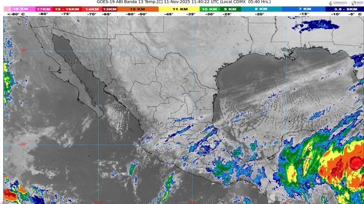 Afectaciones por el Frente frio 13 en Hidalgo