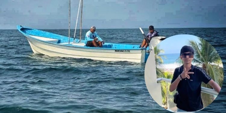 Alumno del CETIS 34 desaparece en Playa Jardín tras intentar rescatar a una compañera