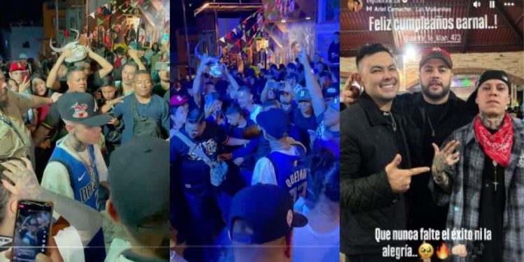 Así fue la LUJOSA fiesta de cumpleaños de Santa Fe Klan en Guanajuato