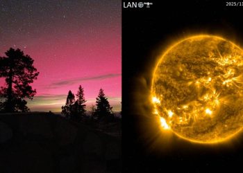 Auroras boreales en Nuevo Leon un espectaculo historico ilumina el cielo mexicano