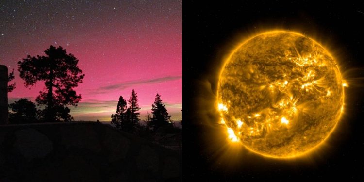 Auroras boreales en Nuevo Leon un espectaculo historico ilumina el cielo mexicano