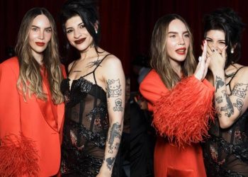 Belinda y Cazzu el encuentro mas viral del año en la gala de GQ Mexico