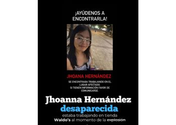 Buscan a Jhoana Hernández, cajera desaparecida tras trágico incendio en Hermosillo que dejó 23 muertos