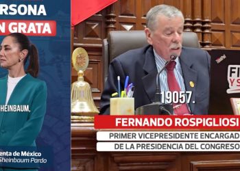 Congreso de Perú declara “persona no grata” a Claudia Sheinbaum