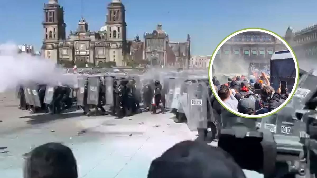 Cortes de transporte durante la marcha Generacion Z CDMX