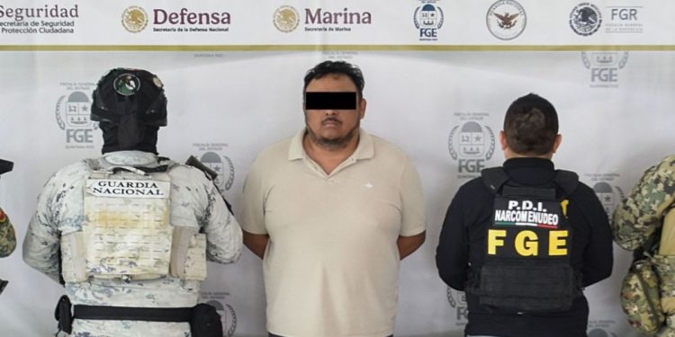 Detienen a ‘el Rayo’, líder del CJNG en Playa del Carmen
