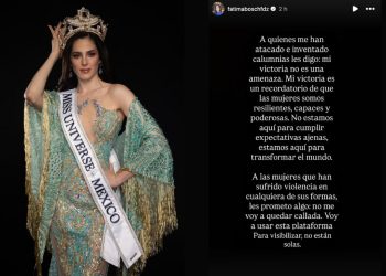Fátima Bosch estalla en redes sociales: “No pediré permiso para brillar”