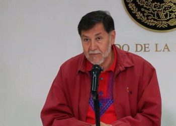 En tribuna, Noroña lanza calificativo de “fascista” contra la alcaldesa de Uruapan