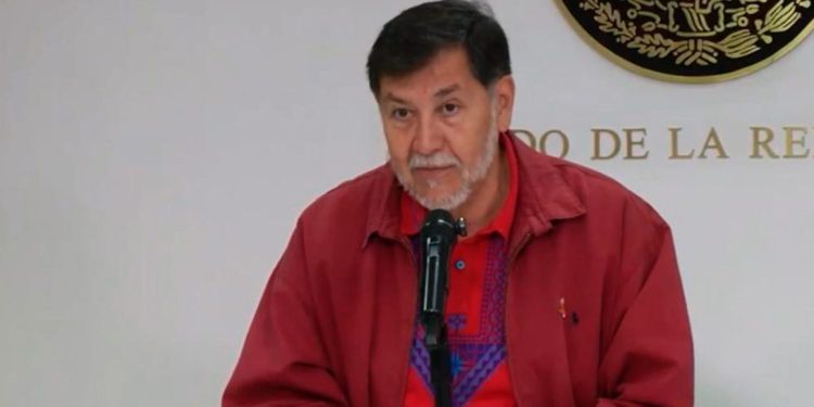 En tribuna, Noroña lanza calificativo de “fascista” contra la alcaldesa de Uruapan
