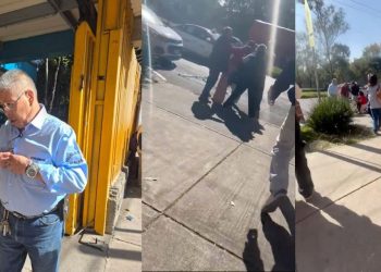 Guardia de seguridad del CCH Vallejo agrede a alumna en muletas y a su mamá