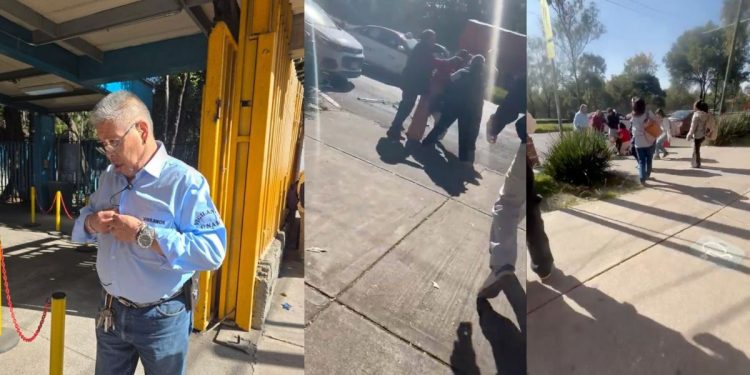 Guardia de seguridad del CCH Vallejo agrede a alumna en muletas y a su mamá