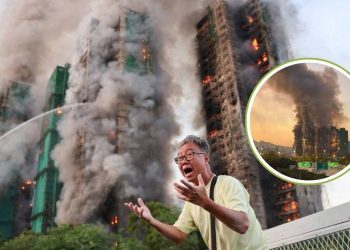 Incendio en complejo de edificios en Hong Kong deja 13 muertos y decenas de heridos
