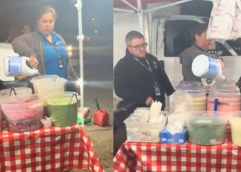 Indignante Inspectora arroja cloro en puesto de comida en Denver