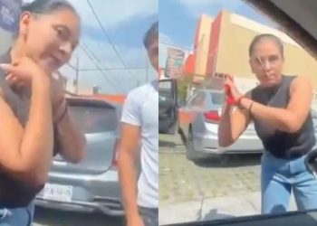 Madre e hijo agreden a automovilista por un lugar de estacionamiento en Coacalco