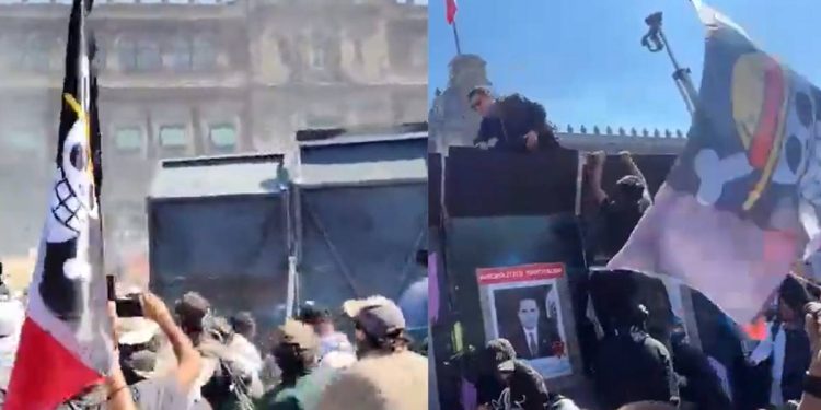 Marcha Generacion Z CDMX protestas disturbios y exigencias por un Mexico mas seguro