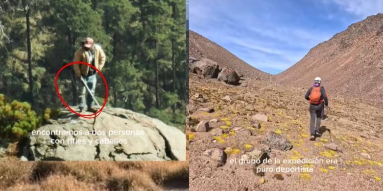 Montañistas perseguidos en el Iztaccihuatl denuncian presencia de hombres armados