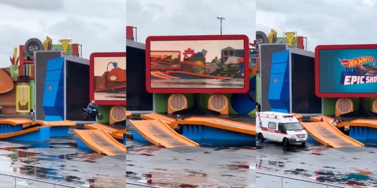 Muere piloto tras espectáculo de acrobacias en la rampa del Hot Wheels Epic Show
