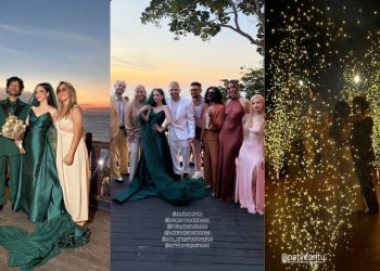 Paty Cantú y Christian Vázquez se casan en Punta de Mita