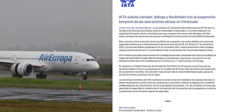 Suspensiones de vuelos en Venezuela se agravan en medio de advertencias de Maduro