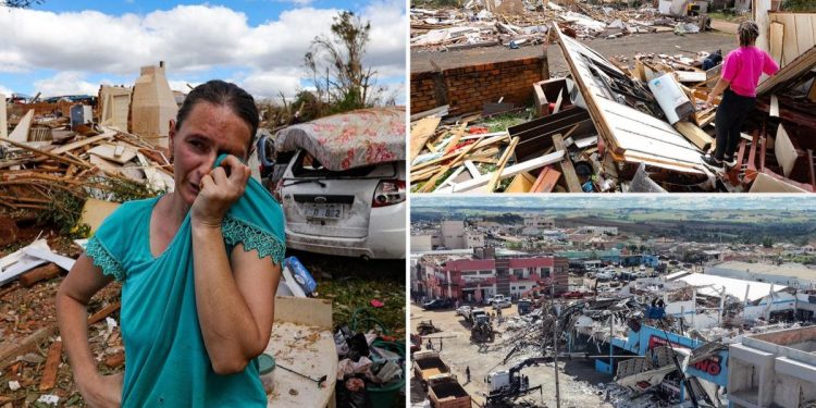 Tornado deja 6 muertos en la ciudad de Brasil