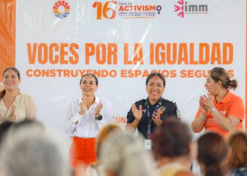 Realizan el foro “Voces por la igualdad, construyendo espacios seguros” en Cancún