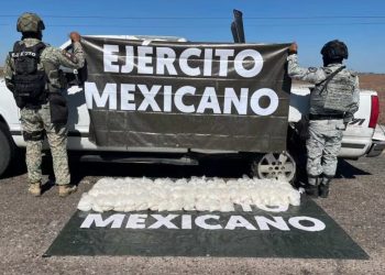 Aseguran casi 200 kilos de metanfetamina en Sonora en revisión sorpresa