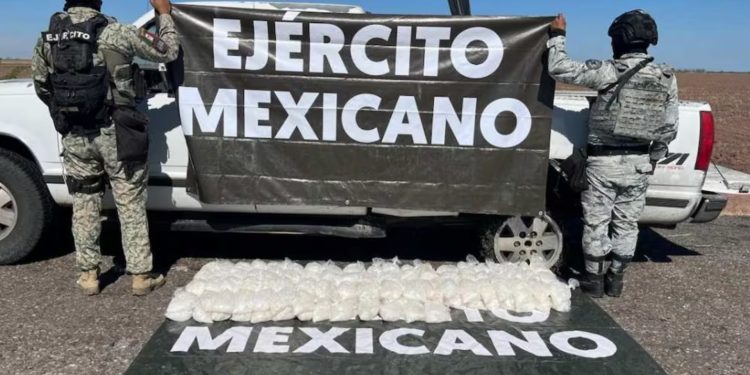 Aseguran casi 200 kilos de metanfetamina en Sonora en revisión sorpresa