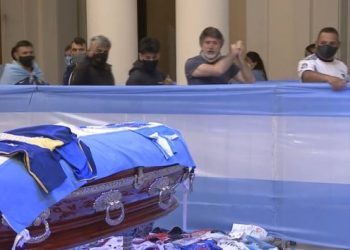 Homenaje a Maradona a cinco años de su muerte