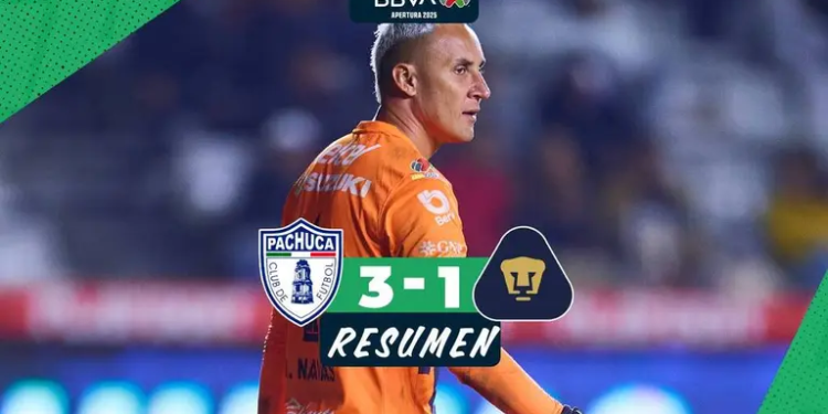 Pachuca vs Pumas Apertura 2025: Transmisión en Vivo, Goles y Resumen Exclusivo Play-in Liguilla Liga MX