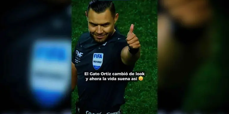 Gato Ortíz presume cambio de look y sorprende en el Play In Liga MX: así lució el árbitro en el partido Xolos vs Juárez