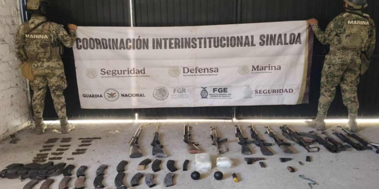 Gabinete de Seguridad asegura droga; revelan nuevos golpes a la delincuencia organizada en México