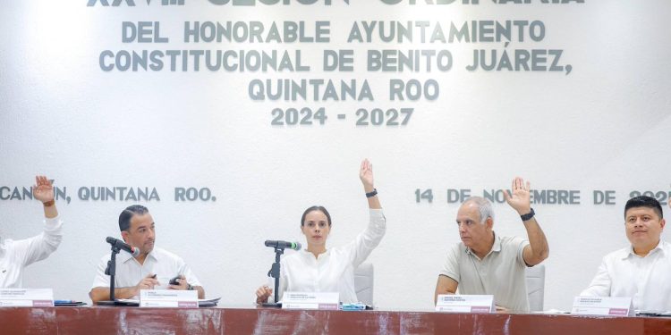 Ana Paty Peralta, celebró la aprobación unánime del dictamen de comisiones unidas para la expedición del Reglamento del Consejo de Paz y Justicia Cívica de Benito Juárez