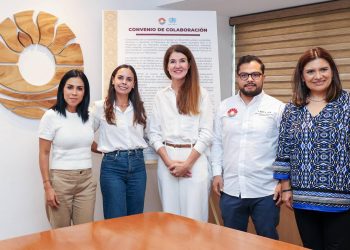 Ana Paty Peralta, firma convenio de colaboración con ONU-Hábitat