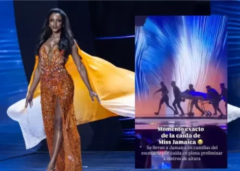Miss Jamaica sufre graves lesiones tras caída en Miss Universe; será repatriada