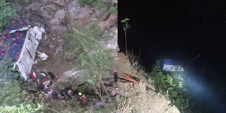 Accidente de bus escolar en Antioquia deja 17 muertos y 20 heridos