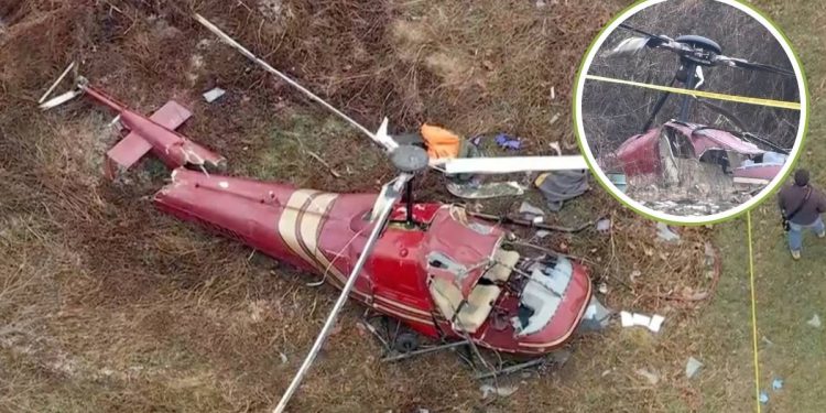 Choque de helicopteros en Nueva Jersey deja un muerto y un herido grave