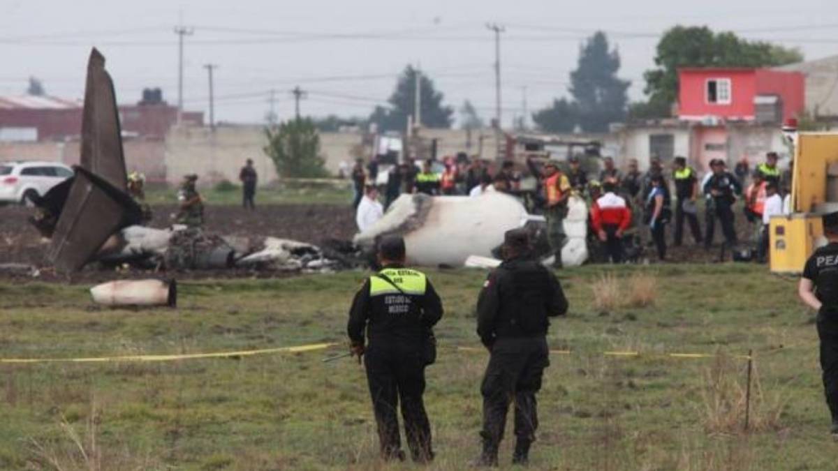Cifras oficiales de accidentes aereos en Mexico 2025