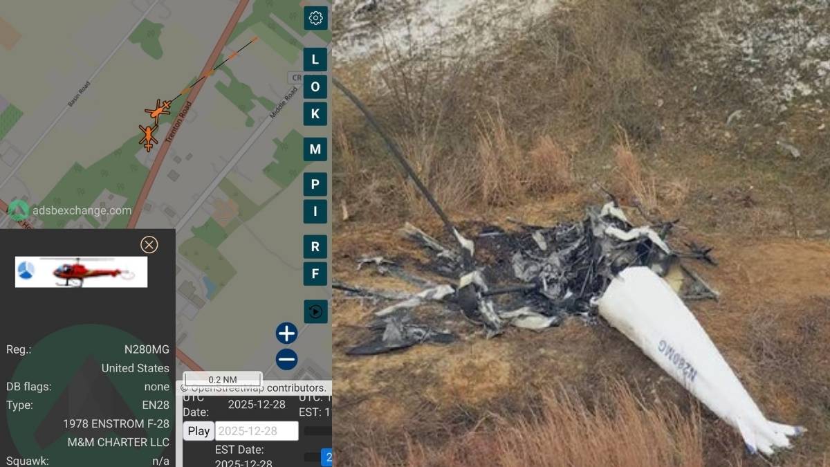 Como ocurrio el choque de helicopteros en Nueva Jersey