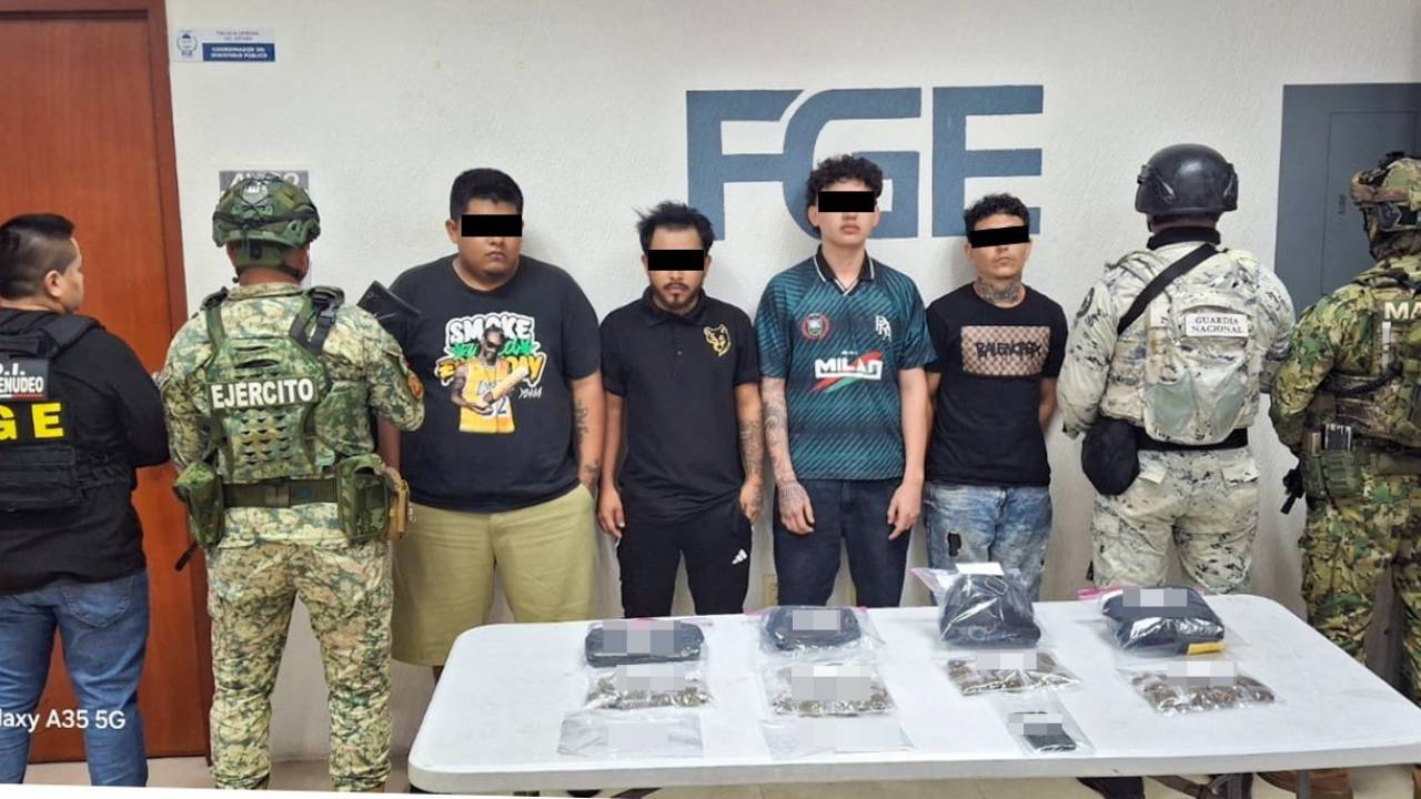 Detenidos en operativos simultáneos en Quintana Roo