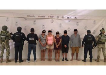 Detienen a seis implicados en ejecución de madre e hijo en Playa del Carmen