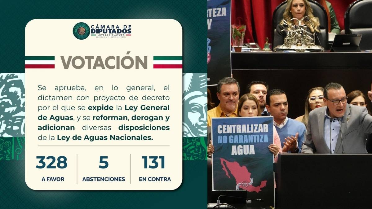 El agua deja de ser mercancIa el Estado recupera control total