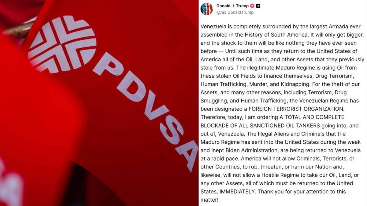 En que consiste el bloqueo a petroleros de Venezuela