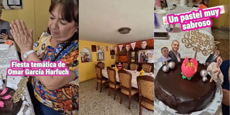 Fiesta temática de Omar García Harfuch para su mamá se vuelve viral en Instagram