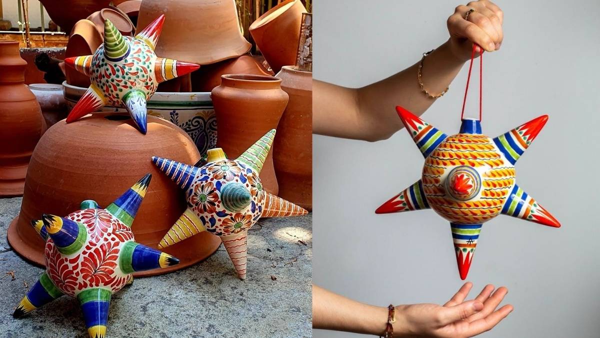 La piñata de barro con siete picos