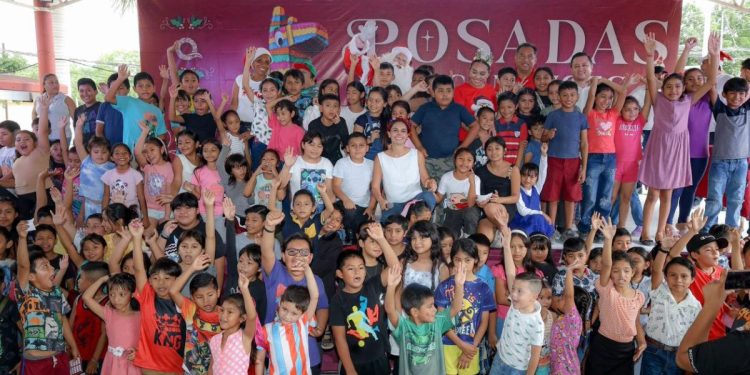 Más de 7 mil 300 benitojuarenses disfrutaron de las siete “Posadas Cancunenses 2025”