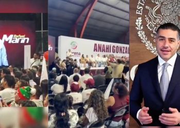 Mensaje de Rafael Marín Mollinedo marca el Primer Informe de Actividades de la senadora Anahí González
